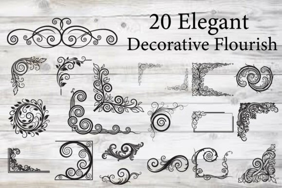 Download Elegant Decorative Flourish - Elegant Collection