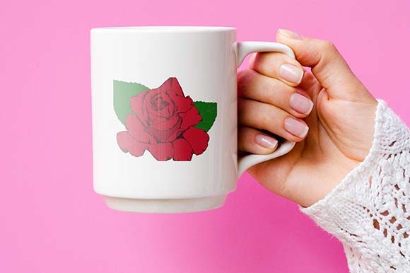 Download A Rose - Print Template - Rose Collection